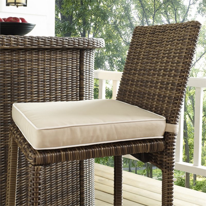 Kingfisher Lane 3 Piece Wicker Patio Bar Set