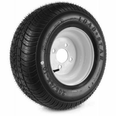 Loadstar Trailer Tireamp 4-Hole Wheel (4 4) 205 65-10 (20.5X850-10) LRC