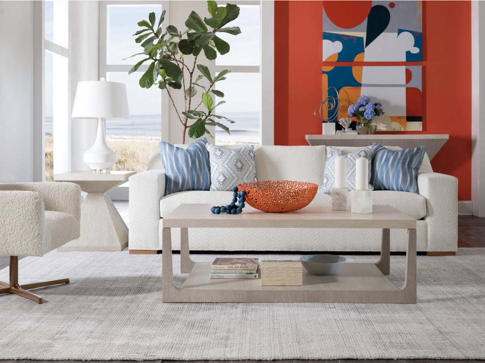 Mar Monte End Table   Transitional   Side Tables And End Tables   by Lexington Home Brands  Houzz