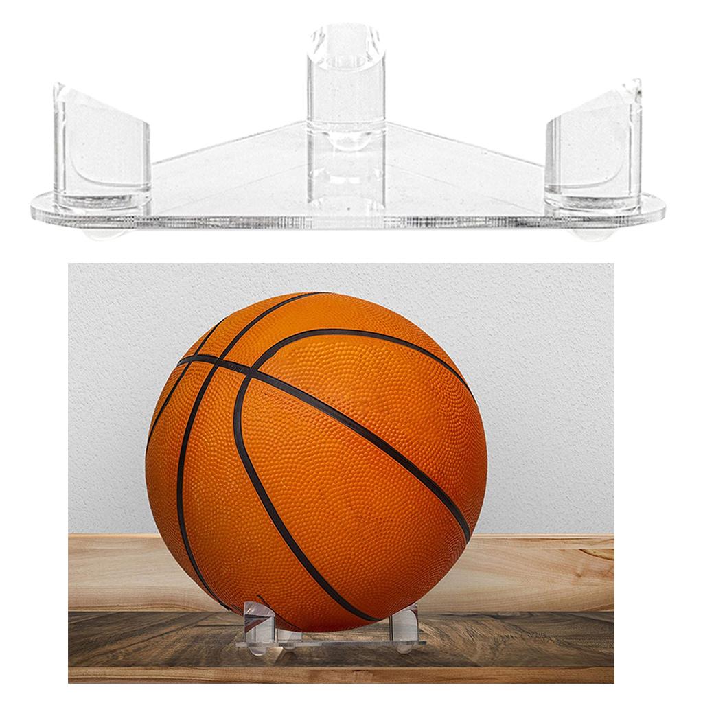 4.6 inch Acrylic Display Stand Pedestal Basketball Football Volleyball Softball Bowling Ball