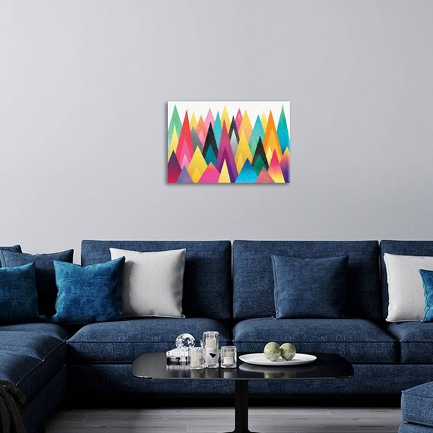 Dreamy Peaks By Elisabeth Fredriksson Unframed Wall Canvas Icanvas