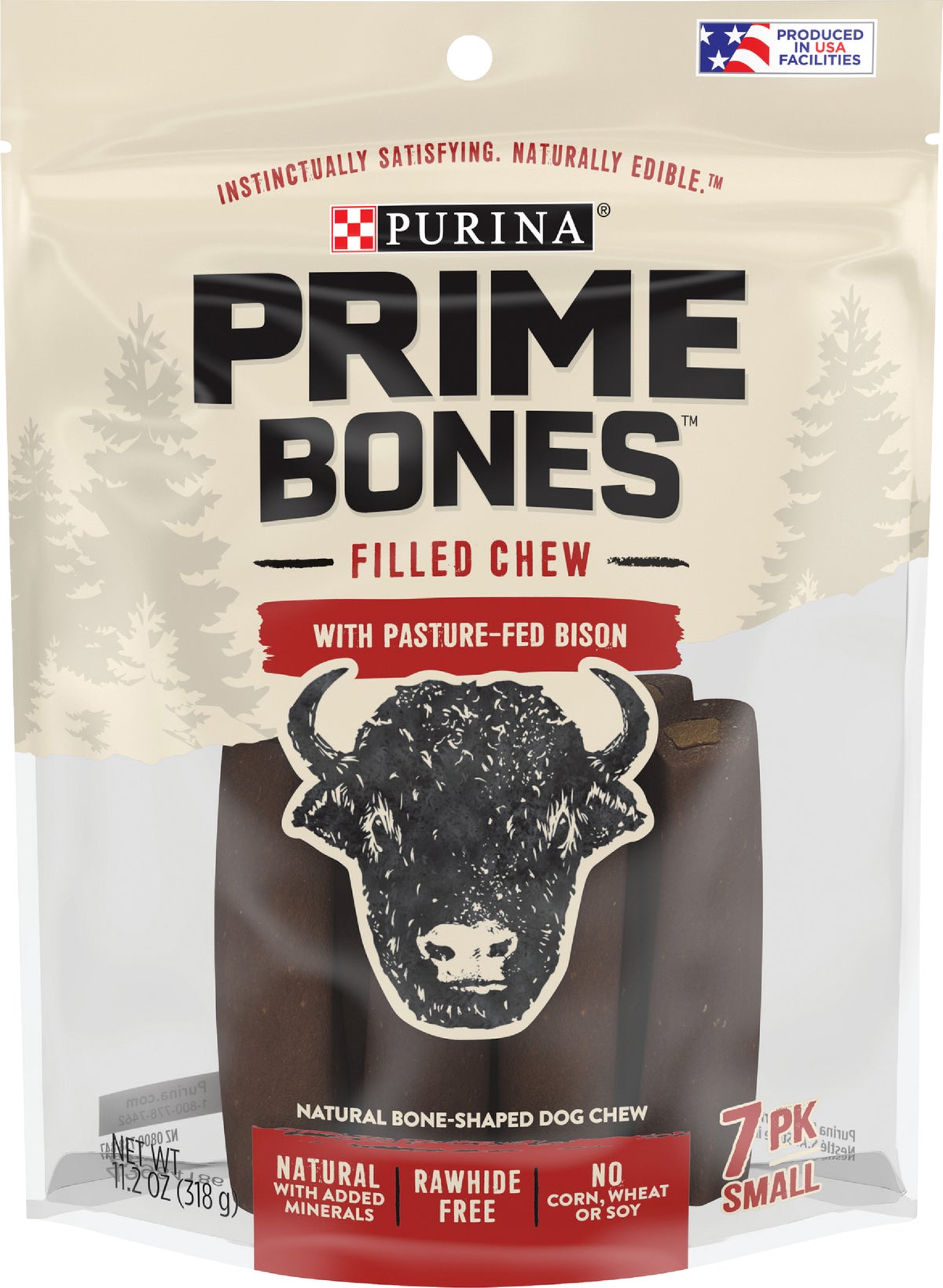 Purina Prime Bones Dog Treat 11.2 Oz.