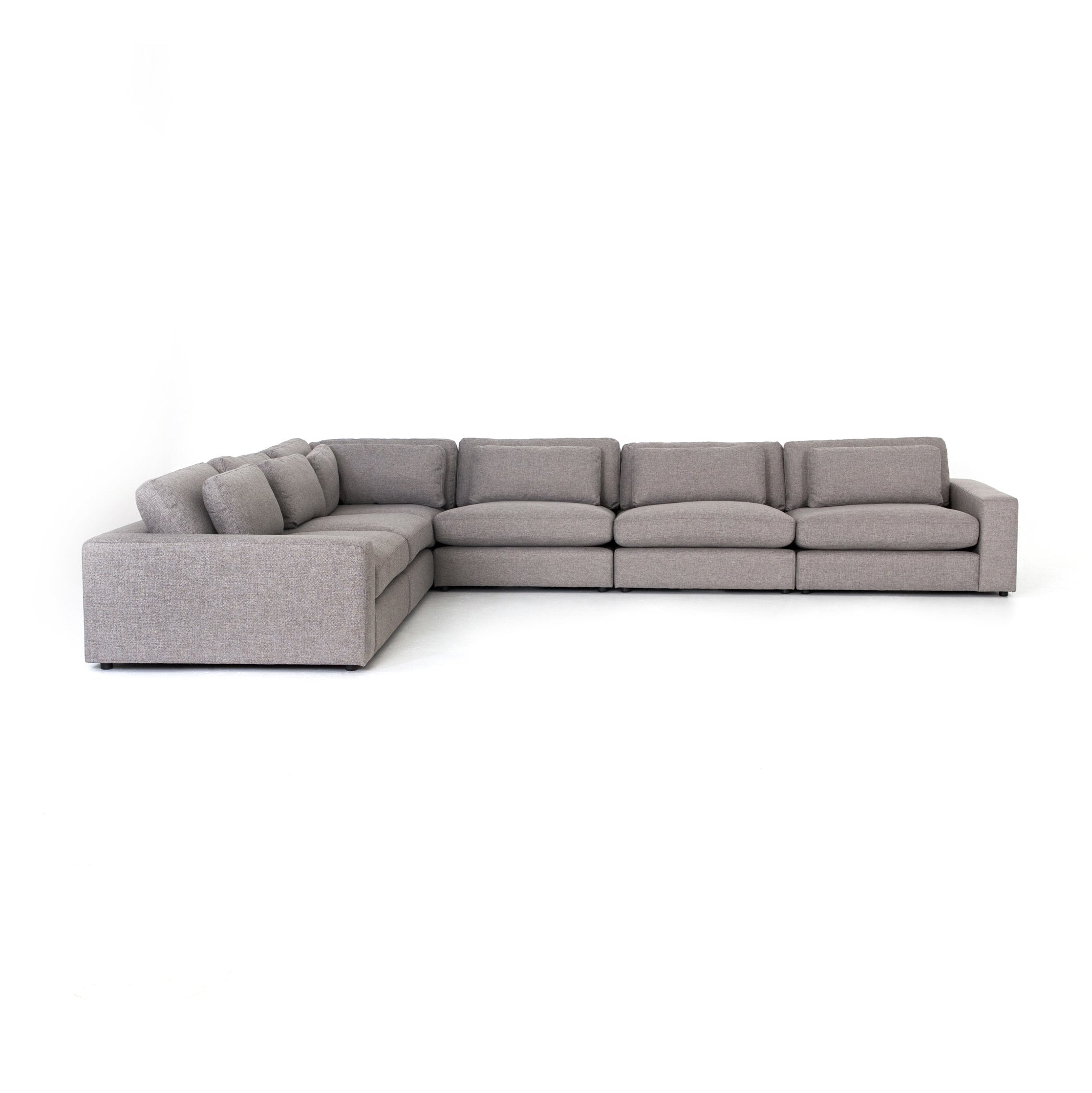 Bloor 6 Piece Sectional in Chess Pewter