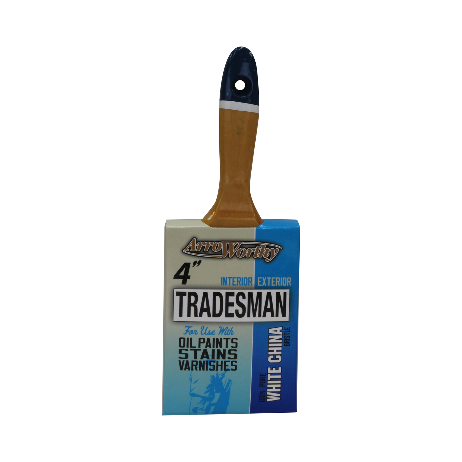 Arroworthy Tradesman 4 in. Flat Paint Brush