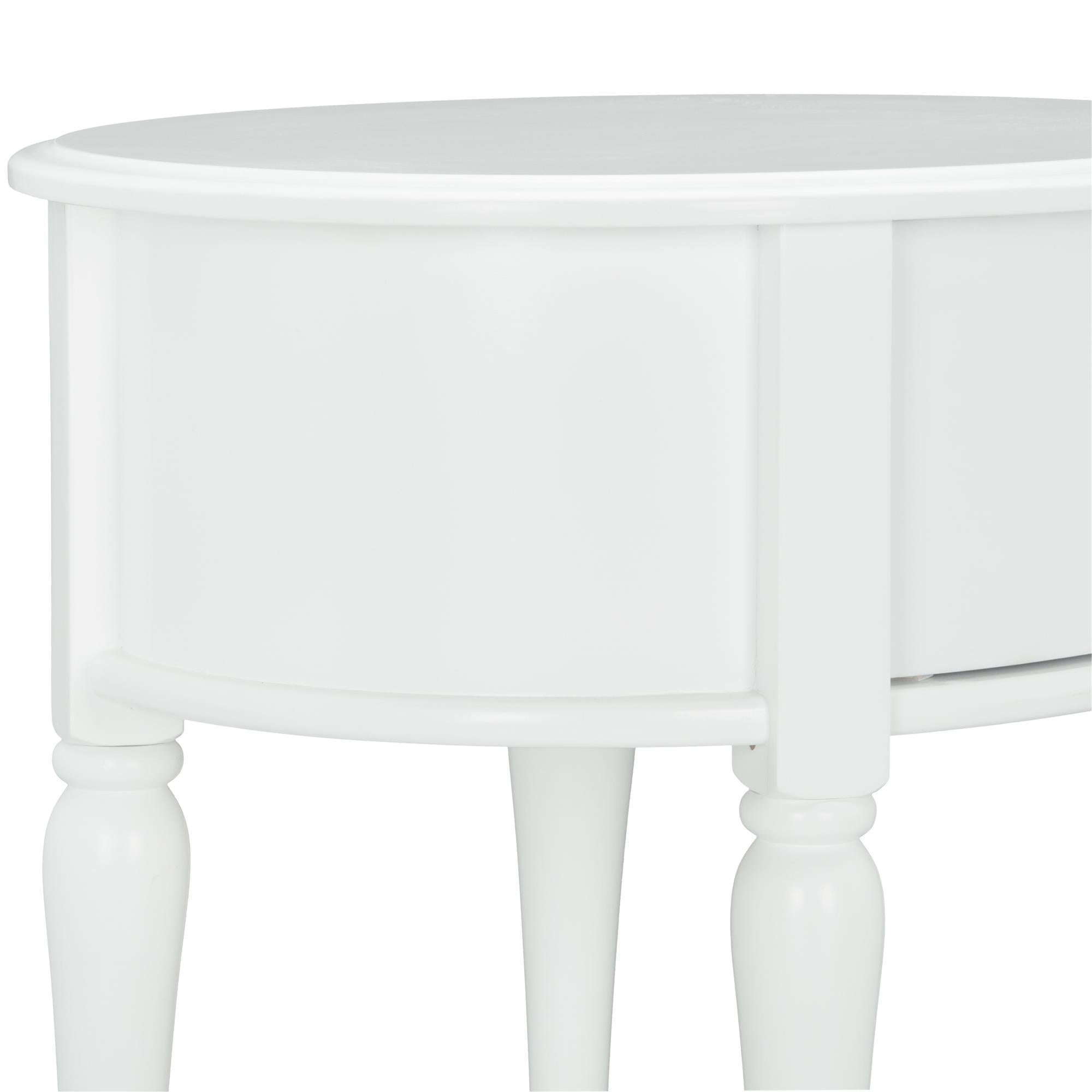 Little Seeds Rowan Valley Laren Oval Nightstand, White