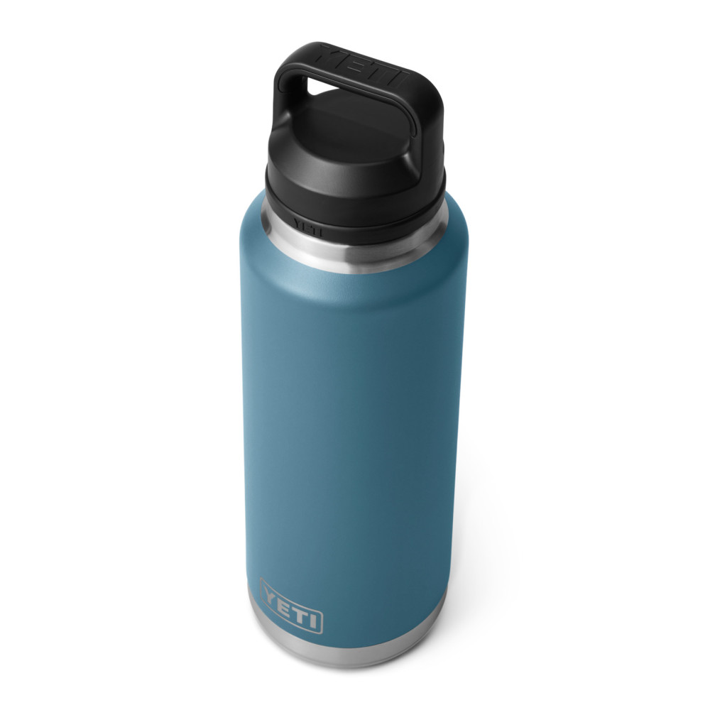 Yeti Rambler 46oz Bottle with Chug Cap Nordic Blue