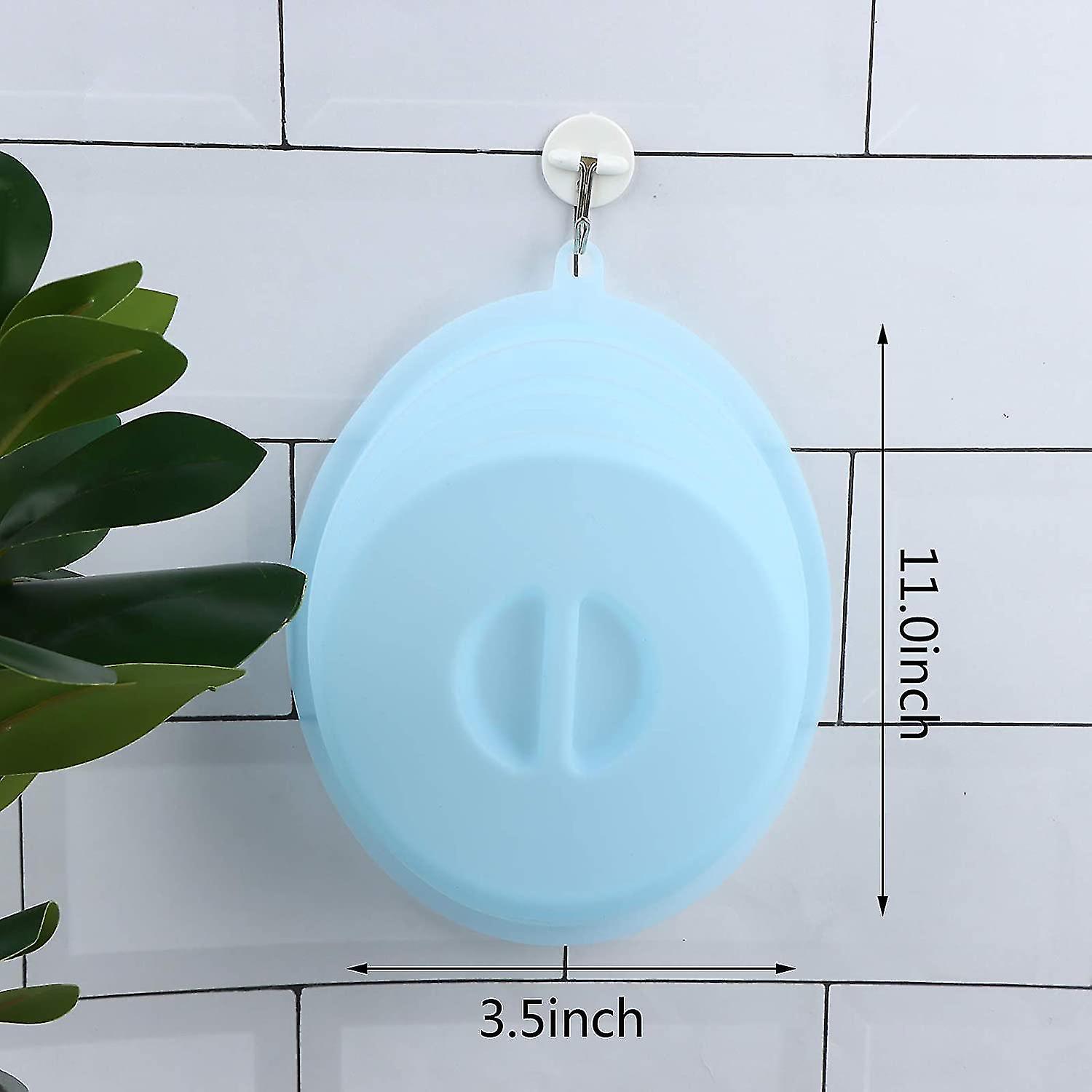 2 Pcs Microwave Cover For Food Collapsible Microwave Plate Cover With Hanging Hole 8.3 Inch