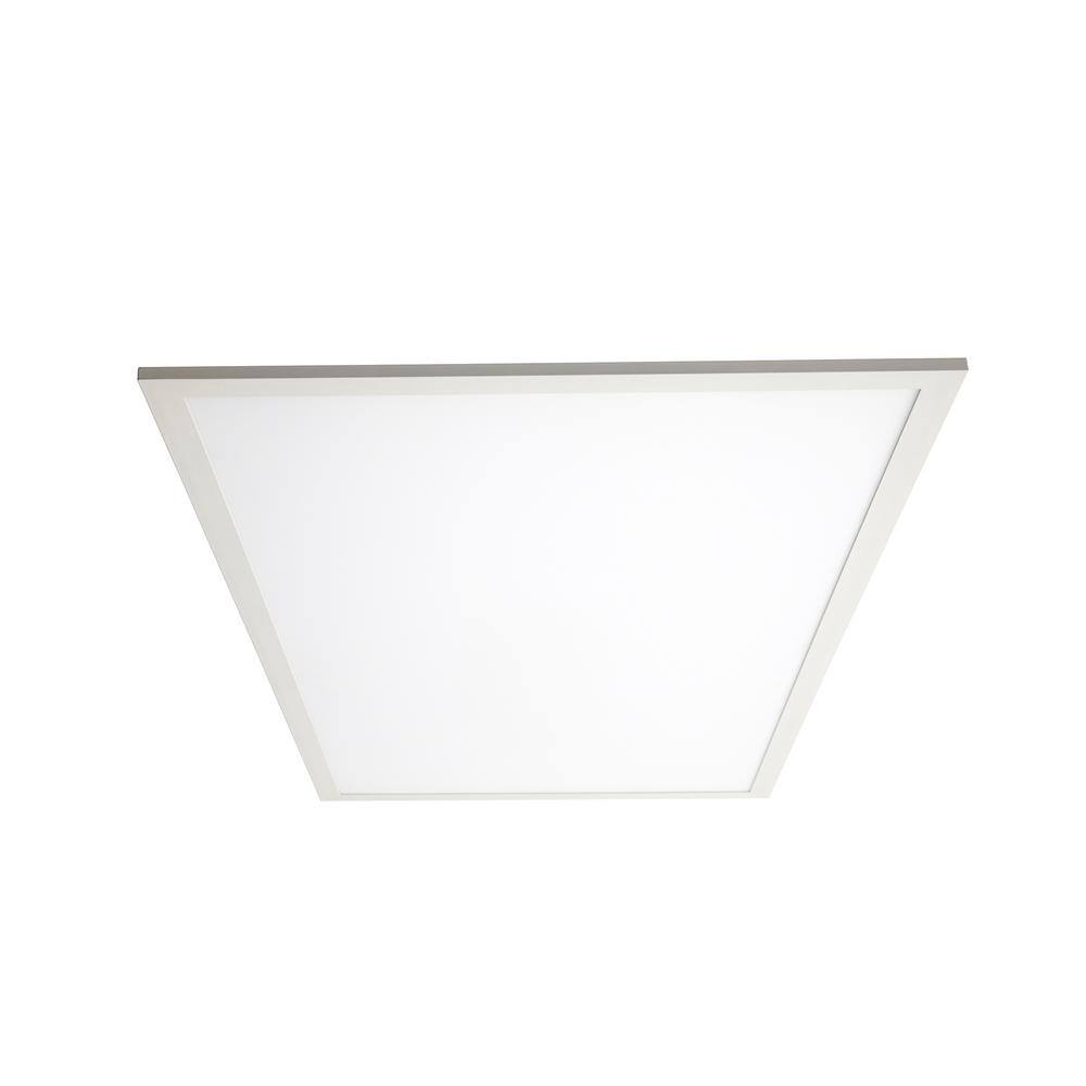 Sylvania 2 ft. x 4 ft. 40-Watt White Integrated LED Edge-Lit Panel Light 3500K CCT with Emergency Battery Backup 74241