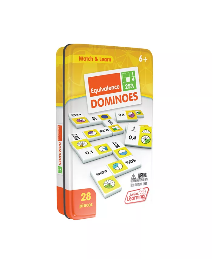 Junior Learning Equivalence Dominoes Match and Learn Educational Learning Game