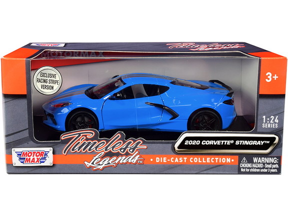 Motormax 2020 Chevrolet Corvette C8 Stingray Orang...