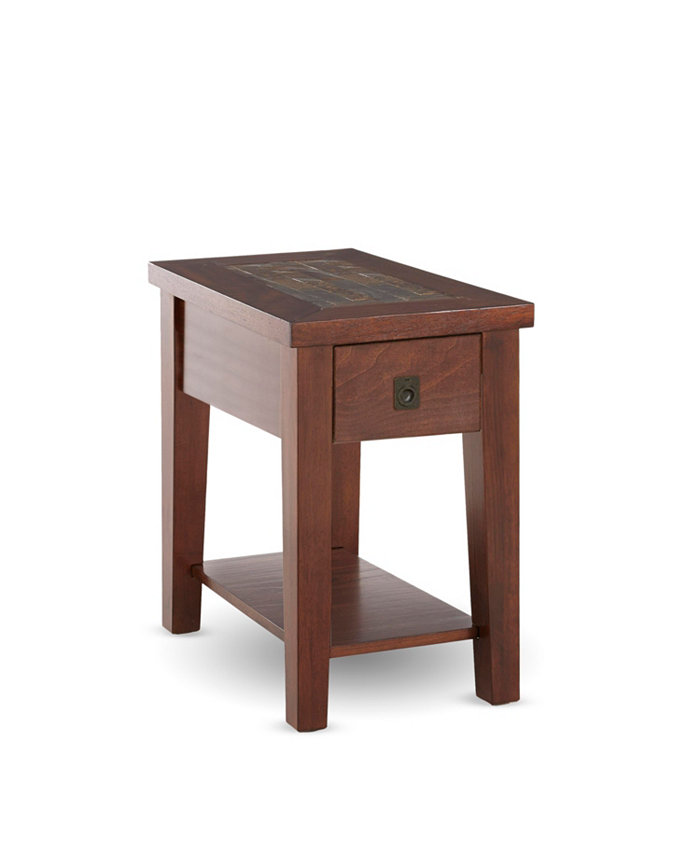 Steve Silver Davenport 13 Wide Wood Chairside End Table