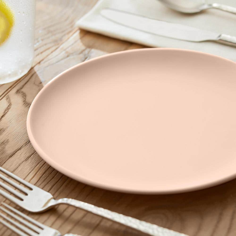 StyleWell Taryn Melamine Salad Plates in Matte Aged Clay (Set of 6) AA5479ACL