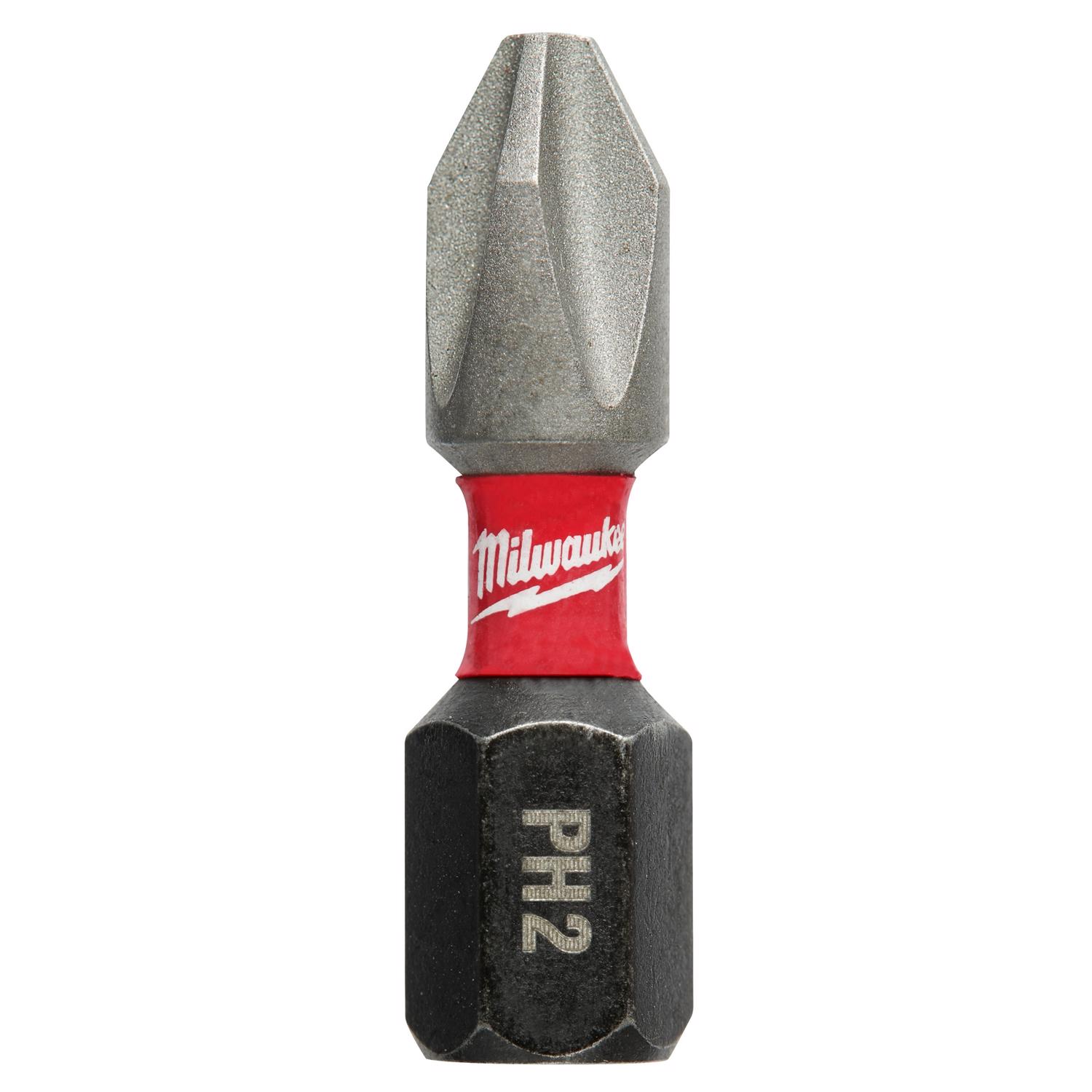 MW Shockwave Phillips #2 X 1 in. L Screwdriver Bit Steel 5 pk