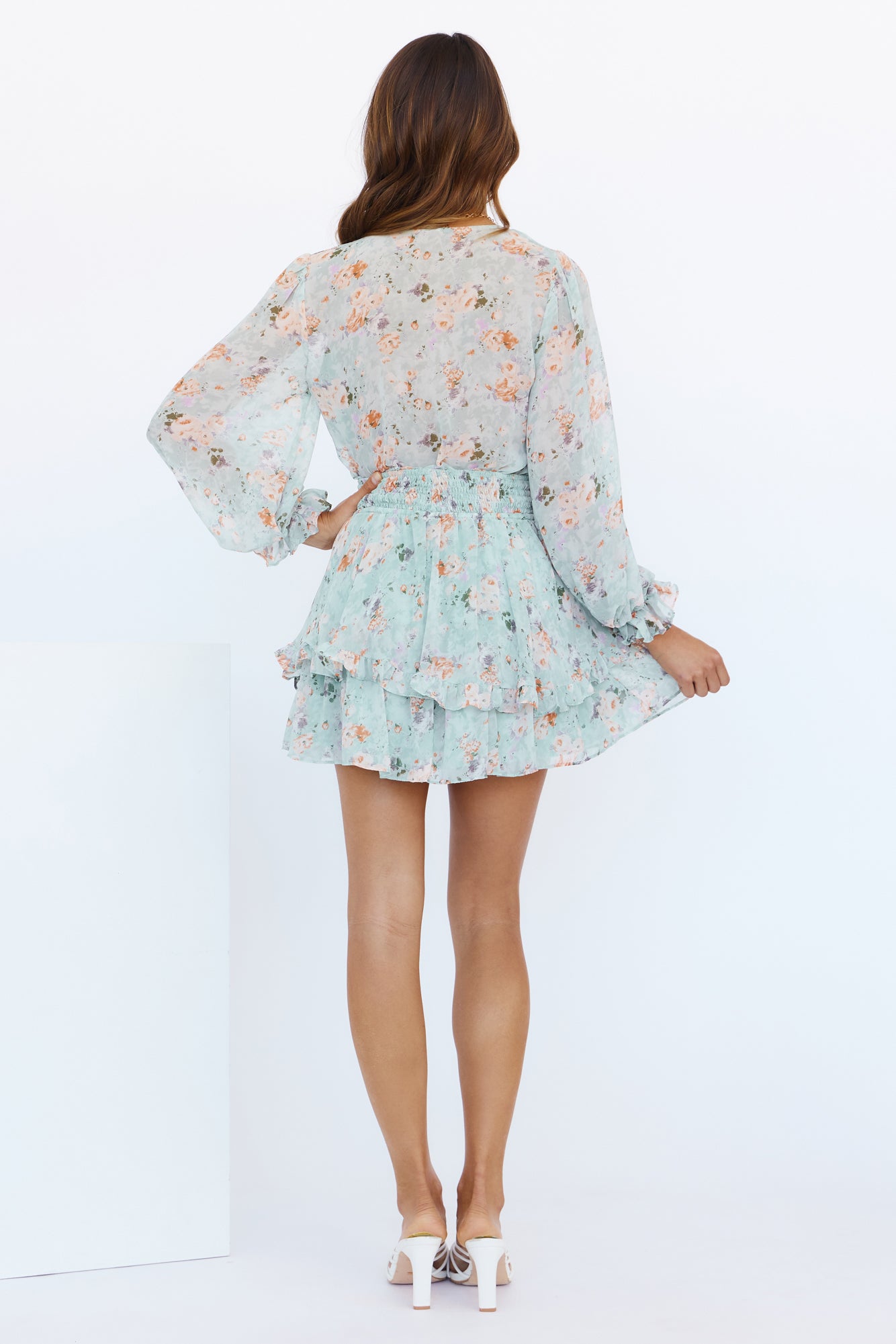 Crystal Skies Dress Mint