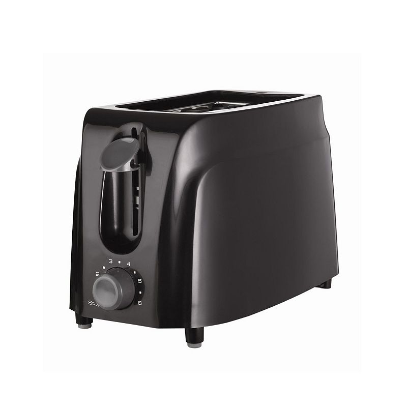 Brentwood 2 Slice Cool Touch Toaster in Black