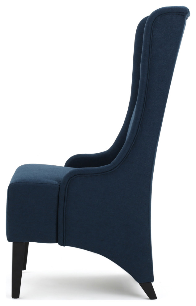 GDF Studio Sheldon Traditional Design High Back Fabric Dining Chair   Transitional   Dining Chairs   by GDFStudio  Houzz