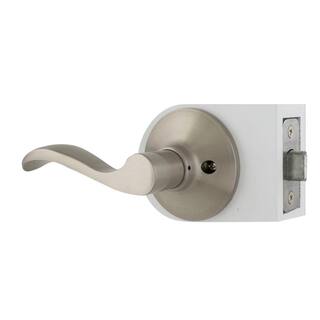 Defiant Naples Satin Nickel Hall and Closet Passage Door Handle LYEX203B