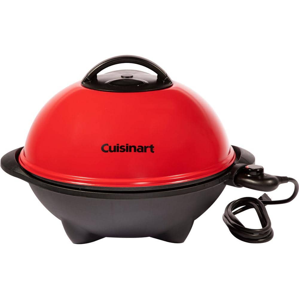 Cuisinart 2-In-1 Outdoor Electric Grill in Red/Black CEG-115