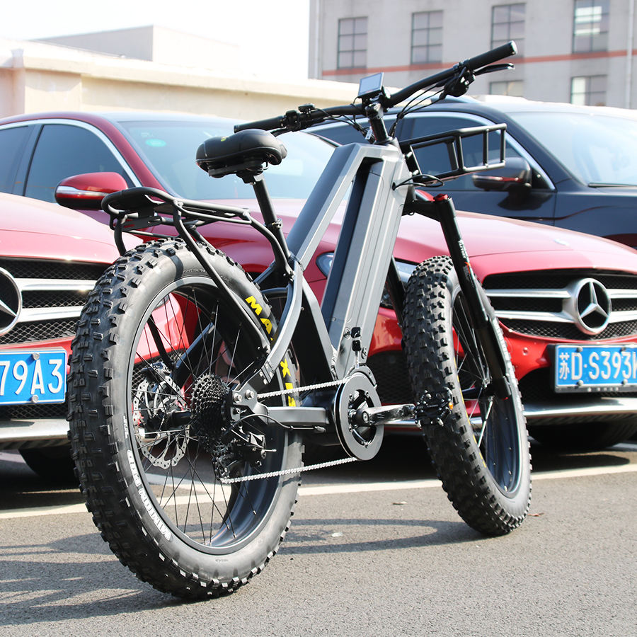 popular Snow Fat electric bike 48V 1000W BAFANG mid Motor  city e bike chain drive fat tire electric bike