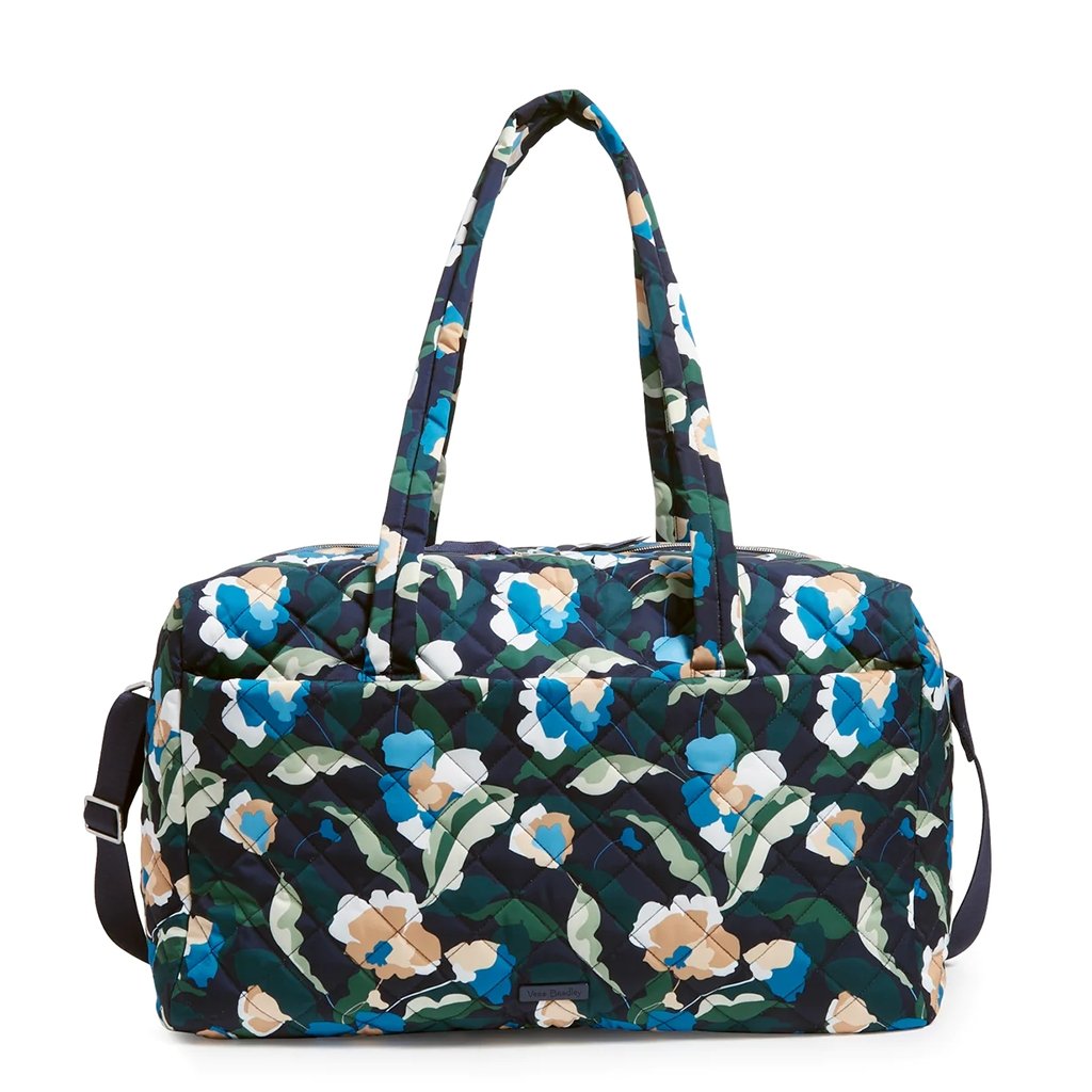 Vera Bradley  Large Travel Duffel Bag in Immersed Blooms