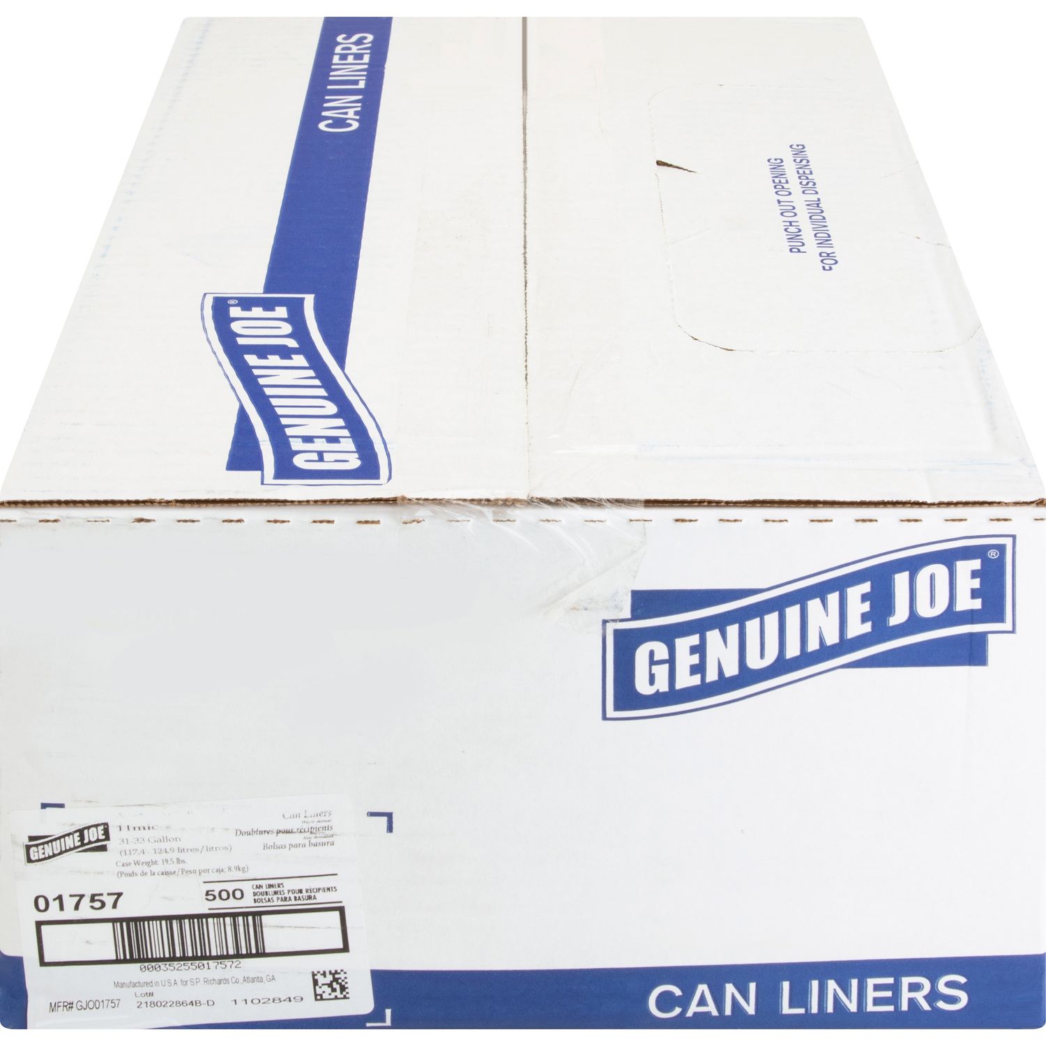 High-Density Can Liners by Genuine Joe GJO01757