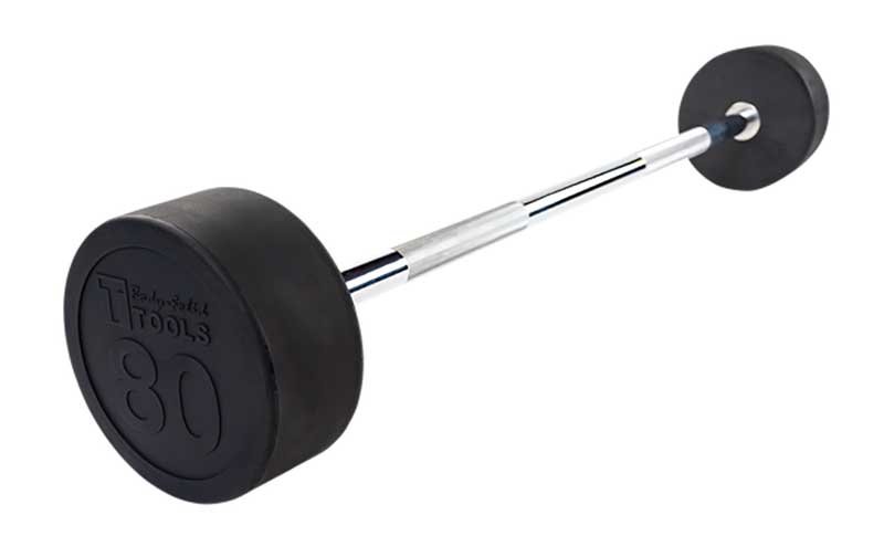 Body-Solid 80 lb Fixed Weight Barbell