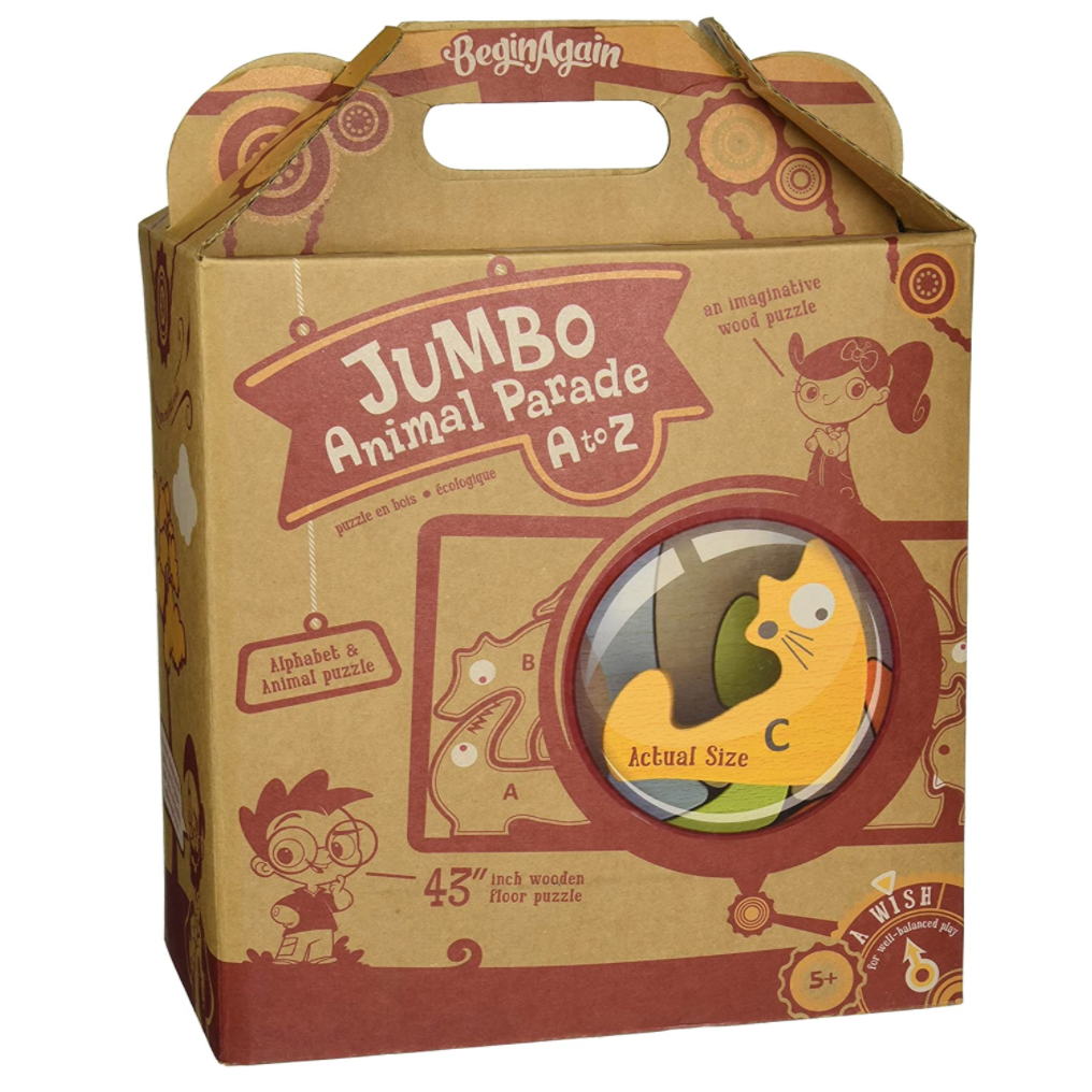 Jumbo Animal Parade A to Z by Begin Again