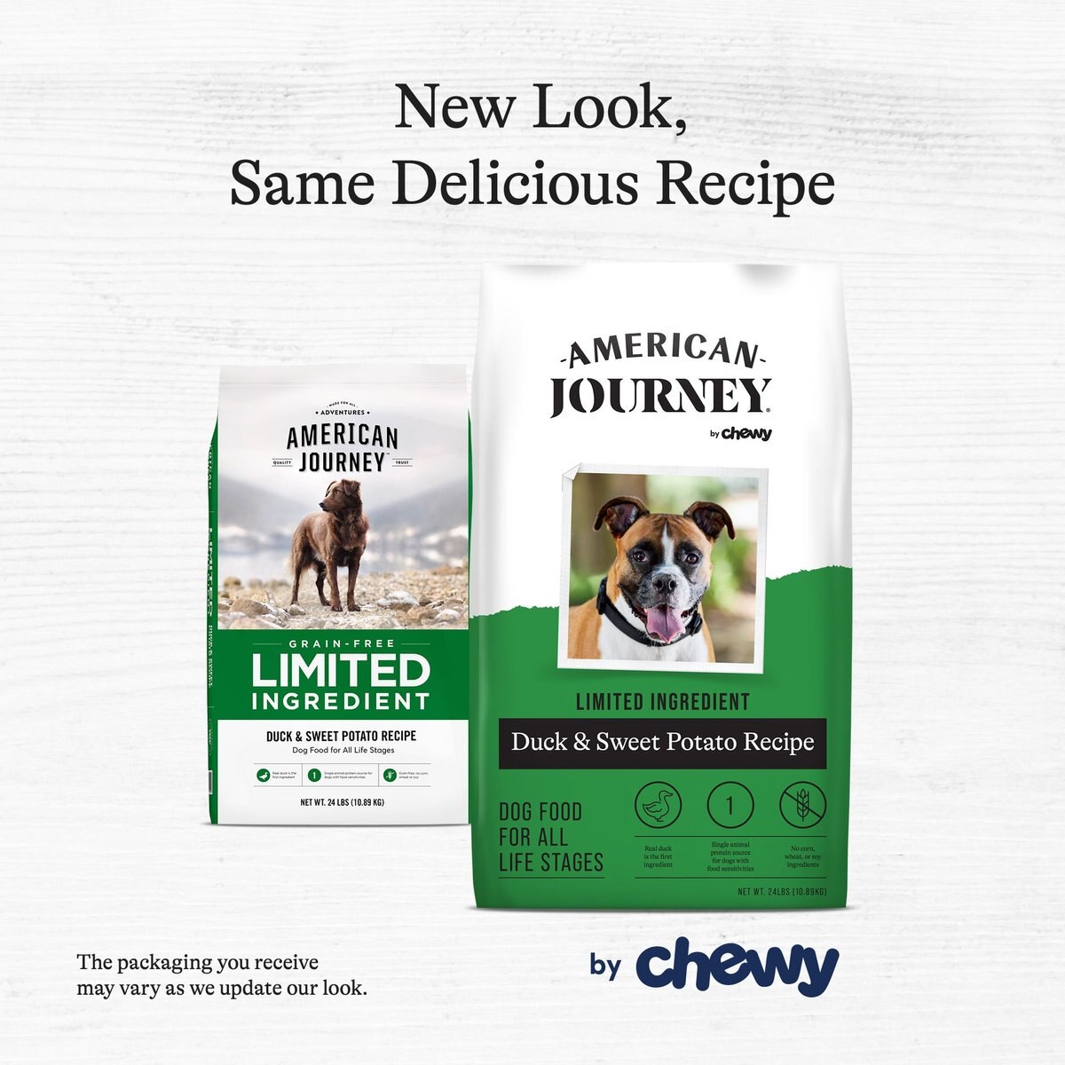 American Journey Limited Ingredient Duck and Sweet Potato Recipe Grain-Free Dry Dog Food