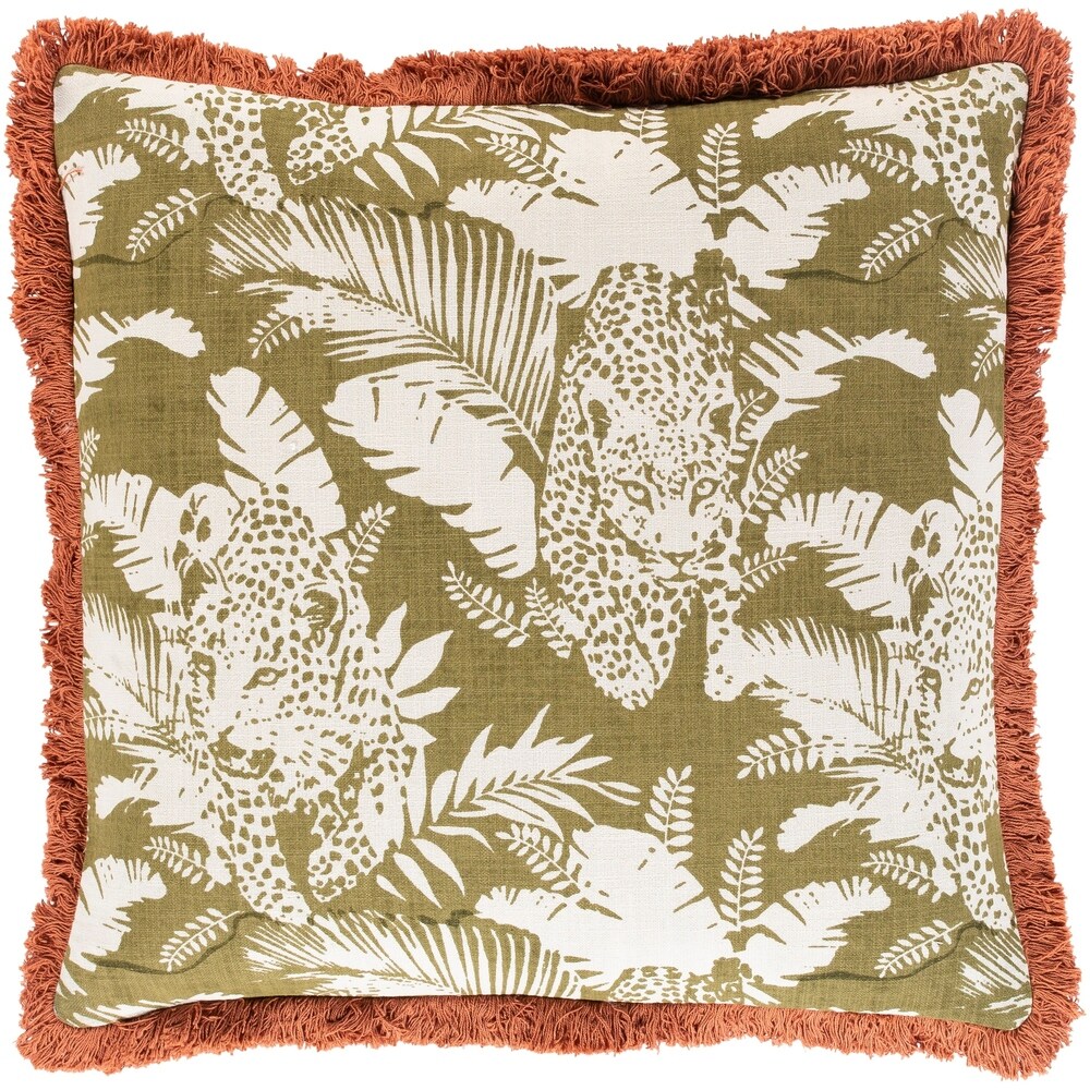 Artistic Weavers Tabora Jungle Cat Throw Pillow