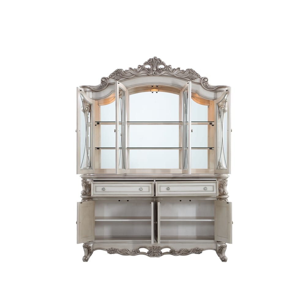 ACME Gorsedd Hutch and Buffet in Antique White
