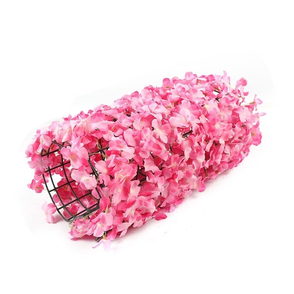 20Pcs 16x24 Artificial Silk Flower Wall Backdrop Panels