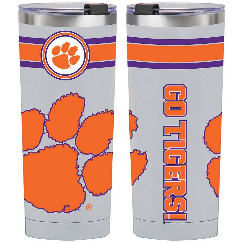 Clemson Tigers 24oz. Classic Stainless Steel Tumbler