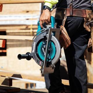 Makita 40V Max XGT Brushless Cordless Rear Handle 10-14 in. Circular Saw AWS Capable (Tool Only) GSR02Z