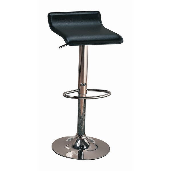 Avante-Garde Black 2 Piece Bar Stools