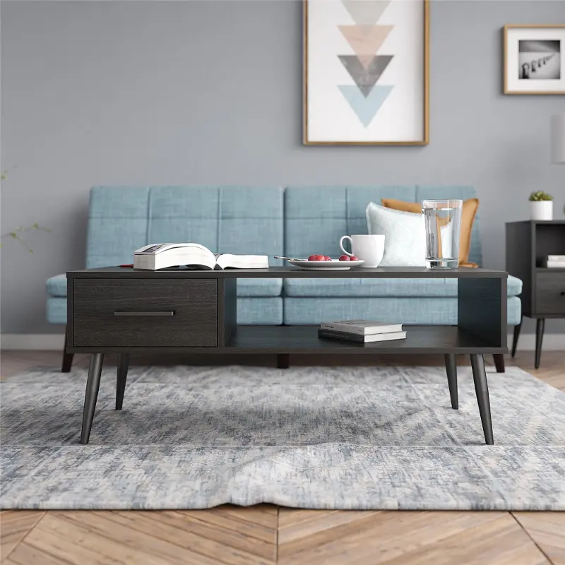 Wilson Black Oak Coffee Table