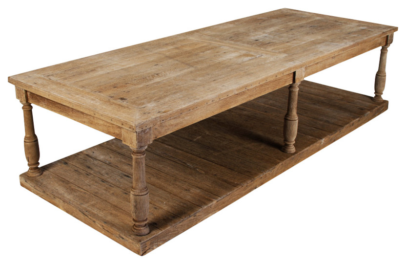 Coffee Table  Weathered   French Country   Coffee Tables   by HedgeApple  Houzz