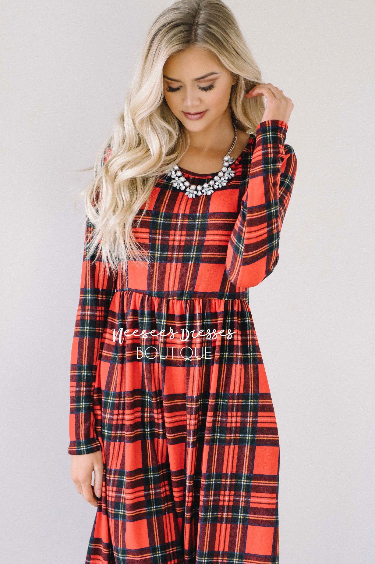 The Nellie Plaid Dress