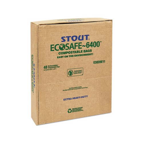 Stout By Envision EcoSafe6400 Bags  STOE3039E11