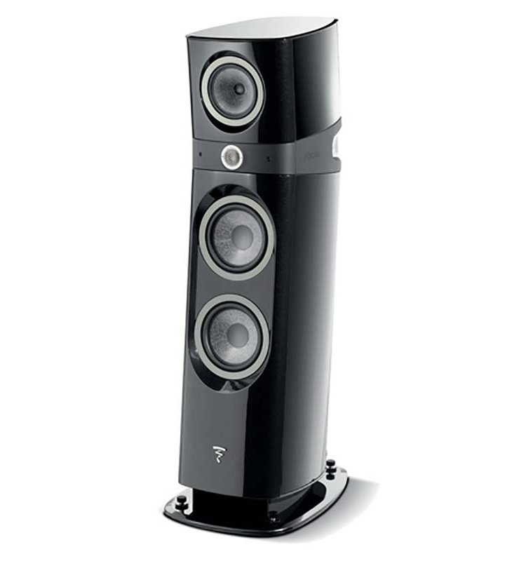 Focal Sopra N3 Black Lacquer 3-Way High-End Floorstanding Loudspeaker (Each)