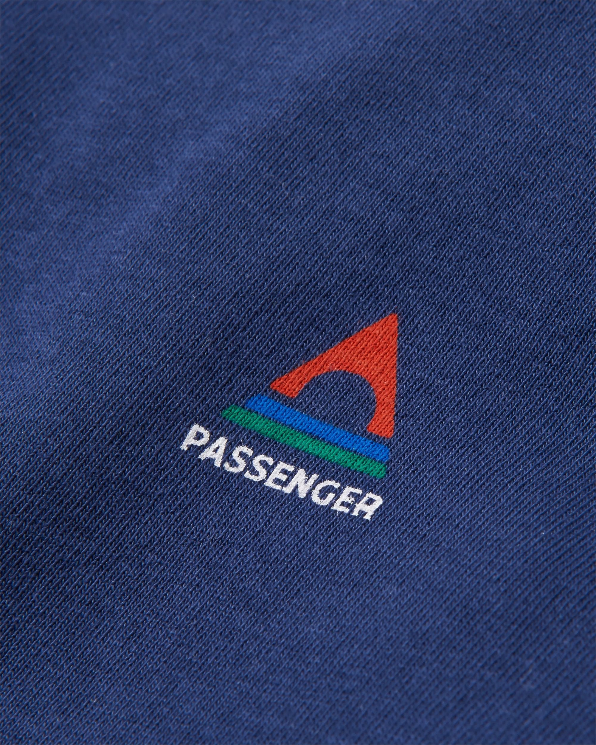 Classic Logo Recycled Cotton LS T-Shirt - Rich Navy