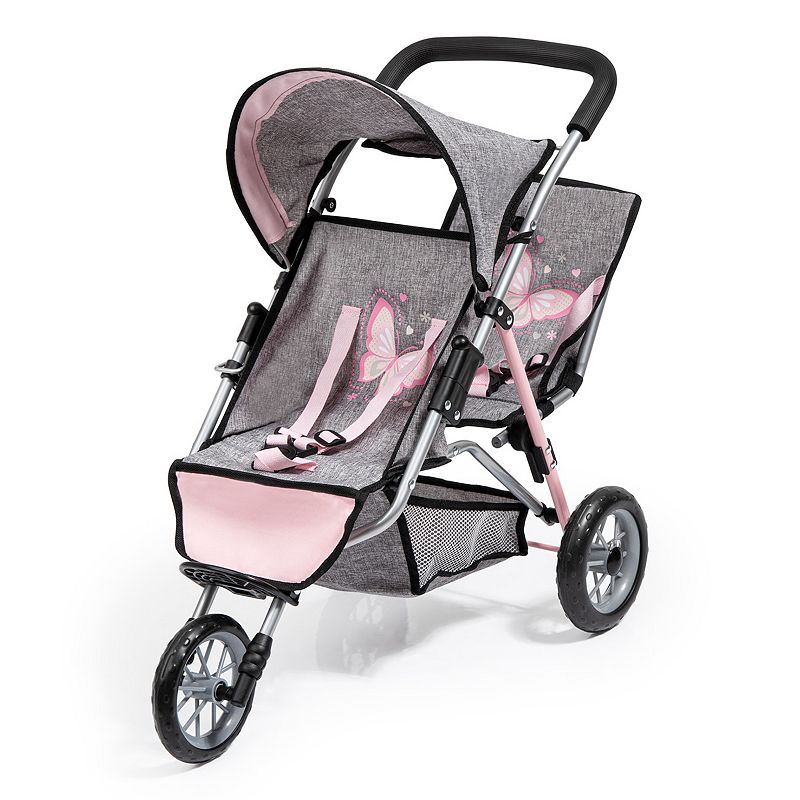 Bayer Dolls Twin 3-Wheel Jogger