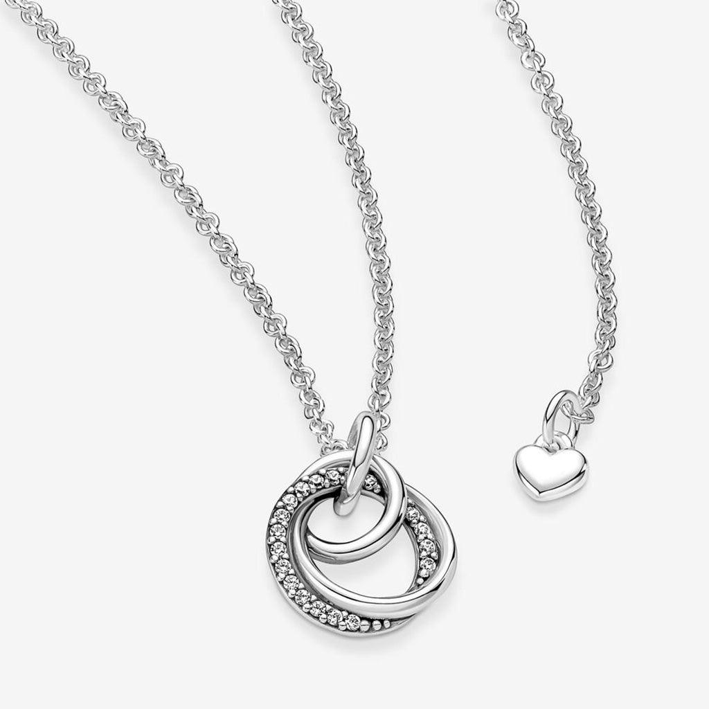 PANDORA  Family Always Encircled Pendant Necklace