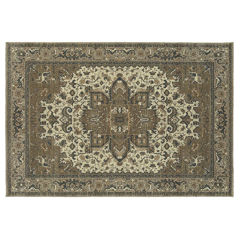 StyleHaven Portia Persian Framed Medallion Rug