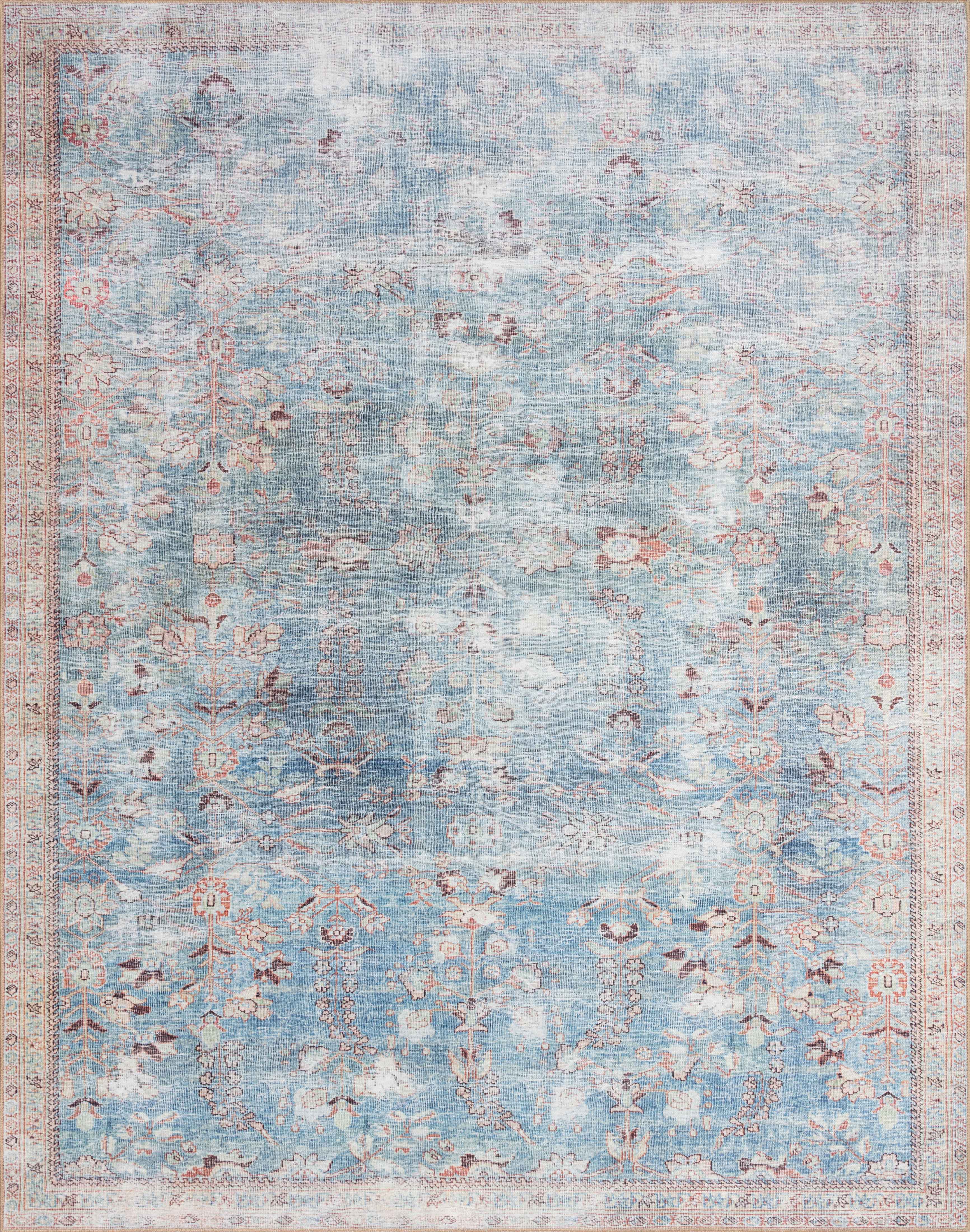 Wynter Rug in Teal / Multi by Loloi II