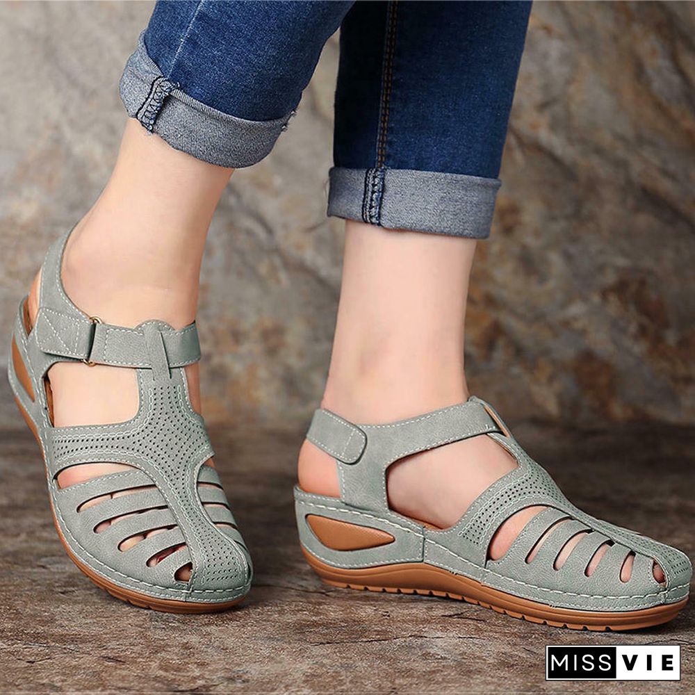 Premium Orthopedic Sandals Women Bunion Corrector Platform Walking Sand Sandalias Ladies Wedge Sandals Female Beach Shoes Women