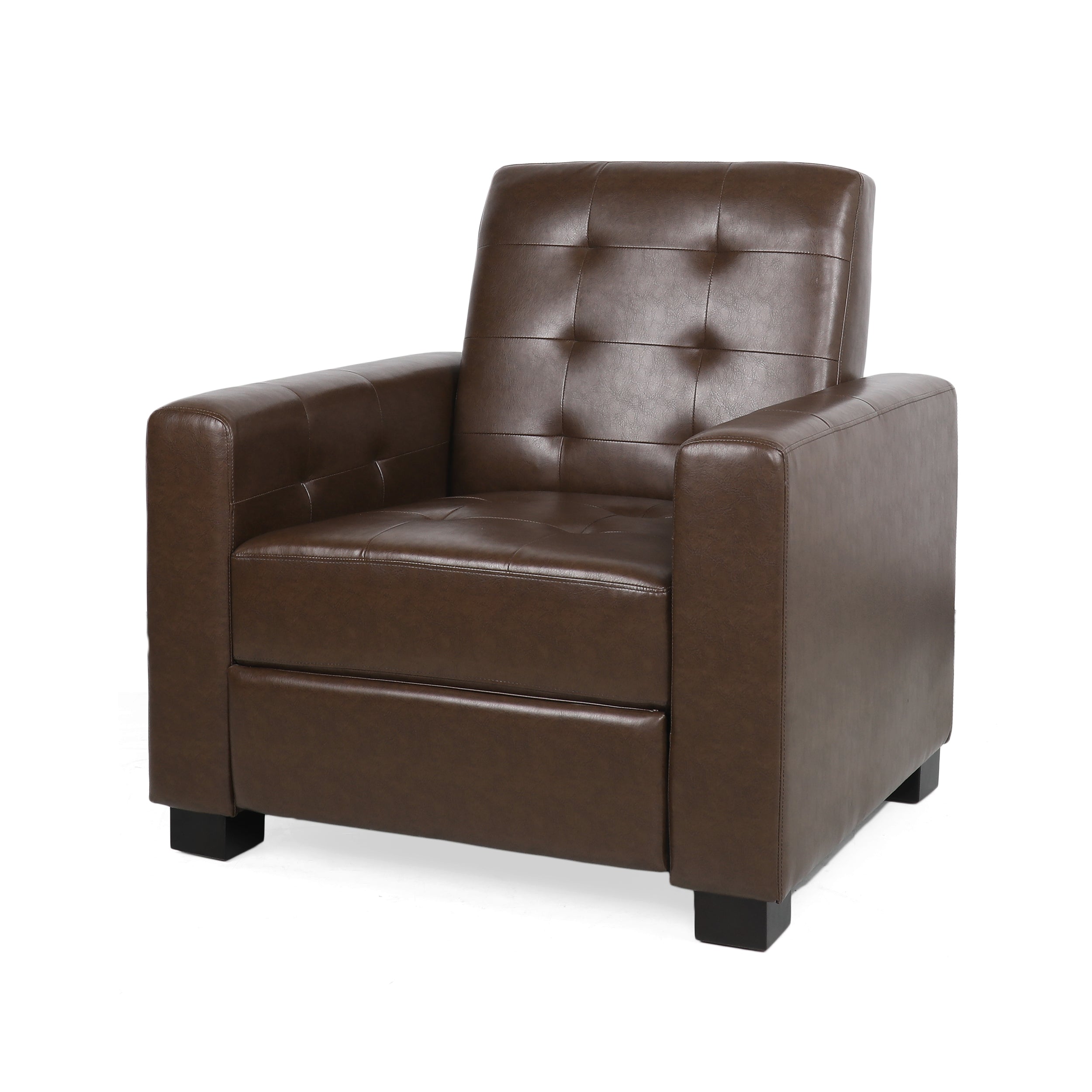 Langseth Contemporary Tufted Pushback Recliner