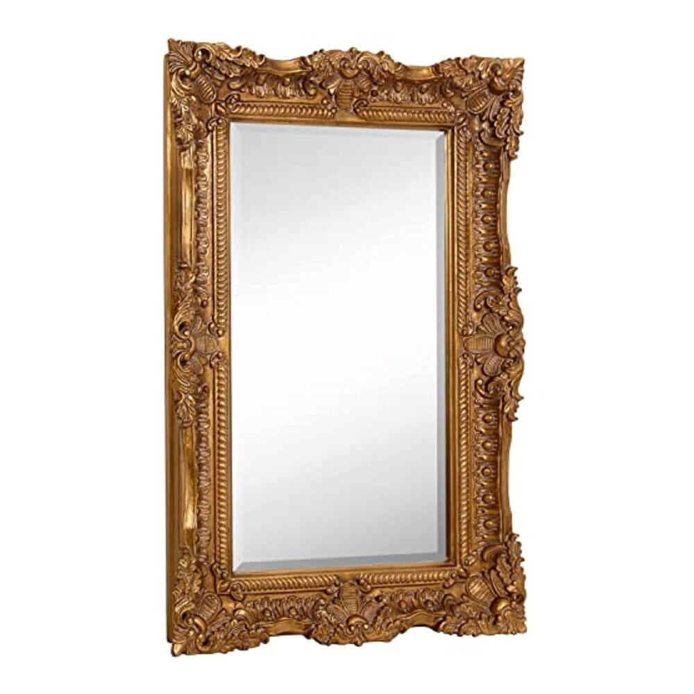 Large Ornate Gold Baroque Frame Mirror (24