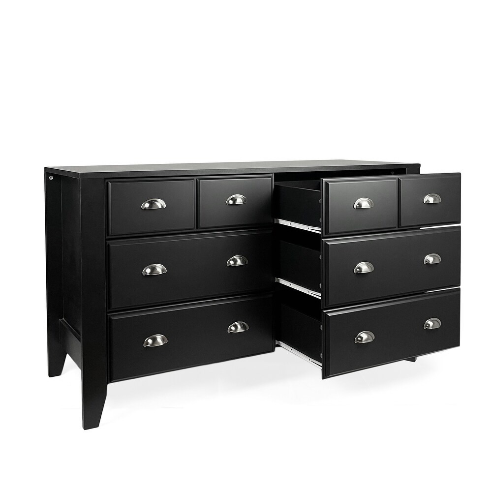 Foisy Faux Wood 6 Drawer Double Dresser by Christopher Knight Home