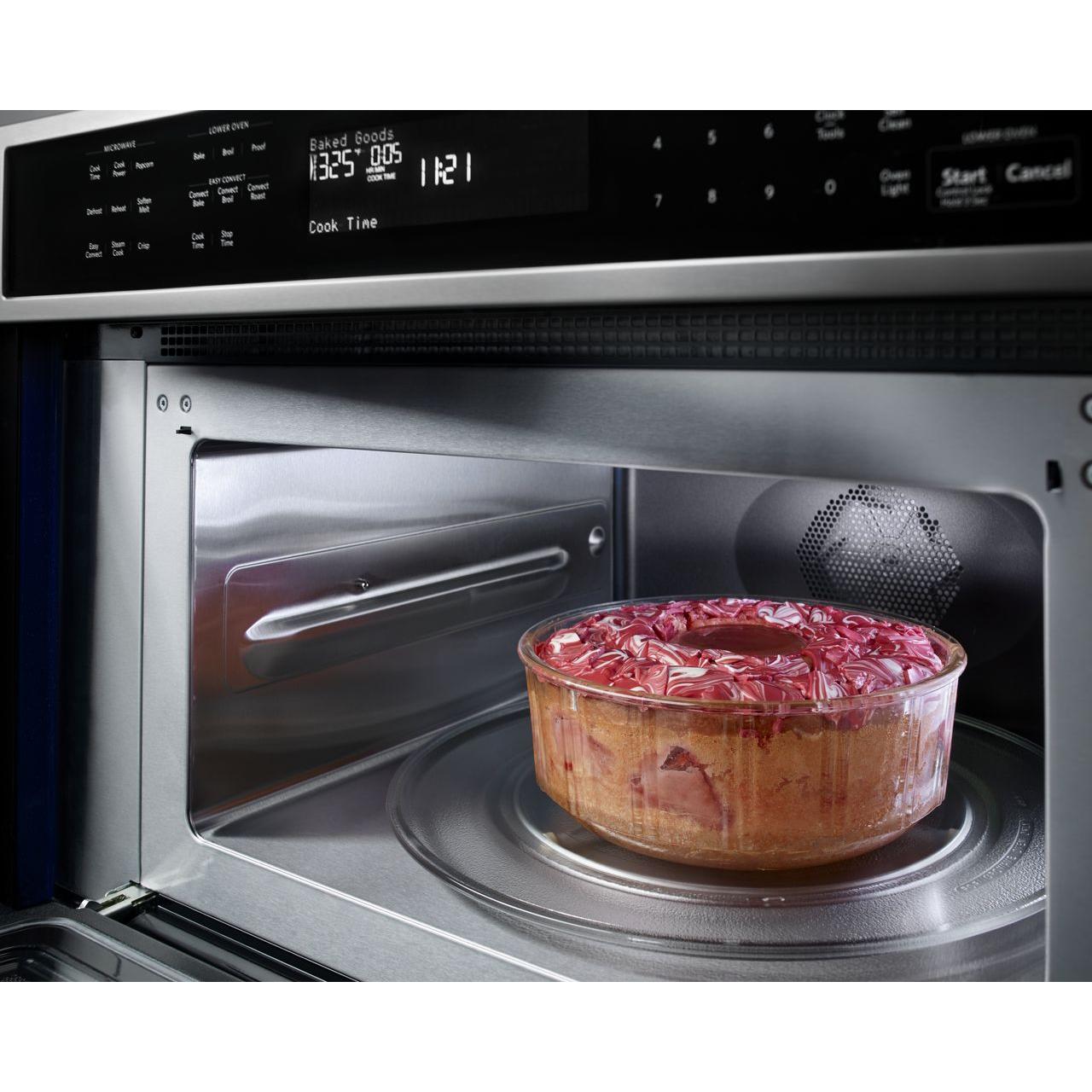 KitchenAid 30-inch, 6.4 cu.ft. Built-in Combination Wall Oven with Convection Technology KOCE500ESS