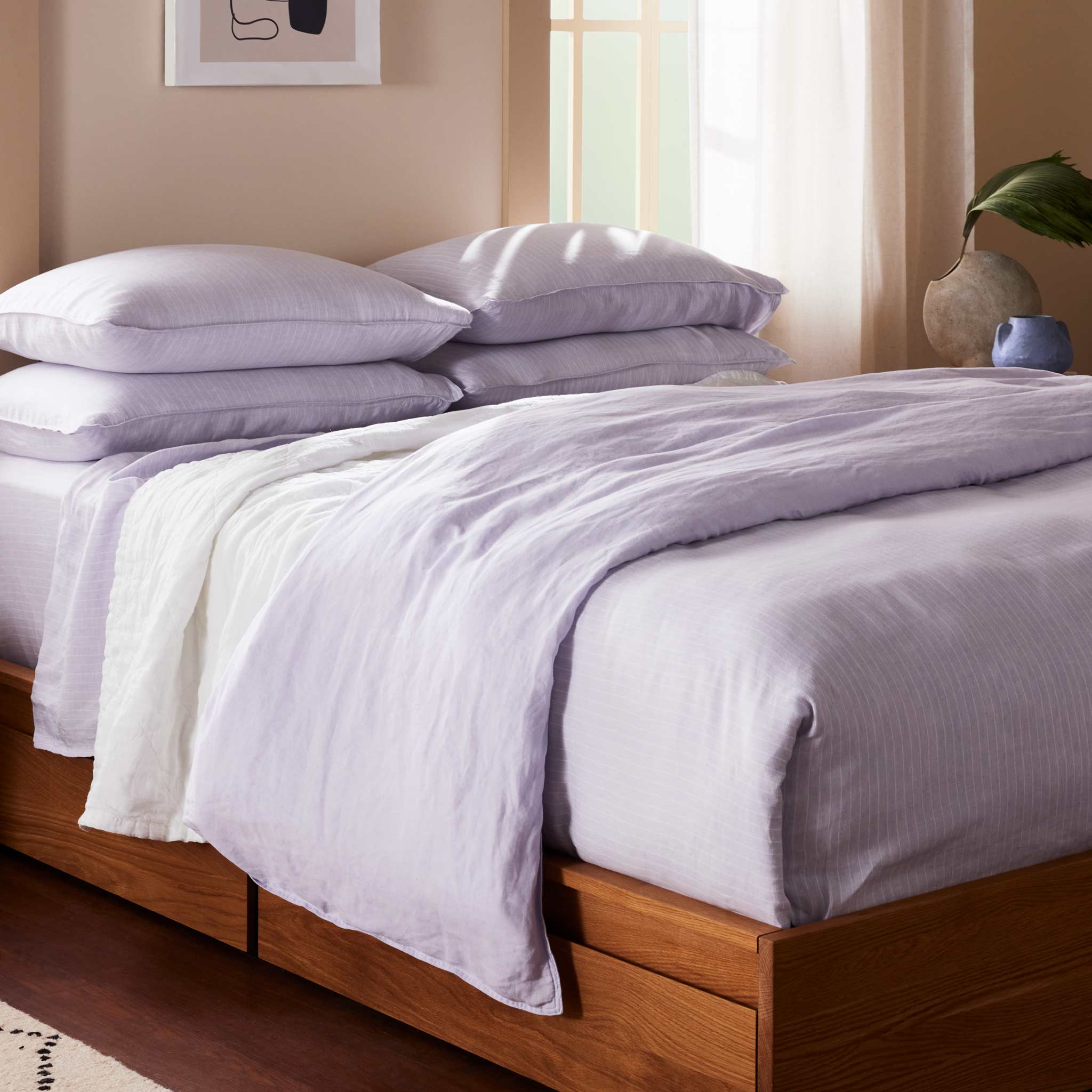 Washed Linen Duvet Set